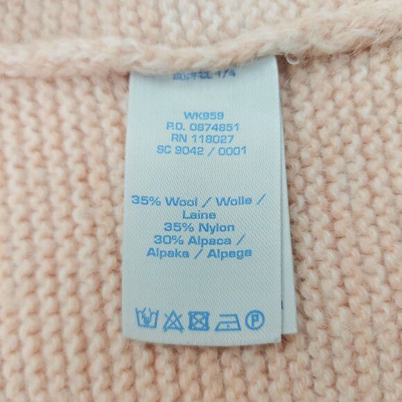 Boden Open Cardigan Womens 2 Rose Wool Blend Knitted Casual Work Office Travel - Picture 9 of 11